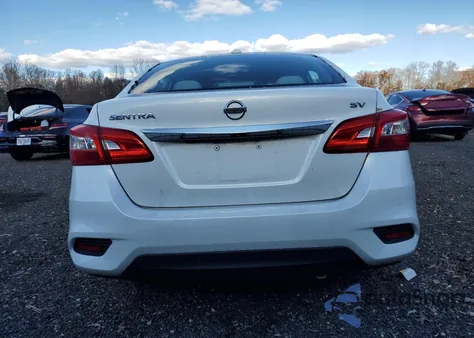 2017 Nissan Sentra S из США, поврежденный, VIN 3N1AB7AP4HY290167